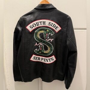 Riverdale Southside Serpents Faux Leather Jacket - Large | Hot Topic Exclusive